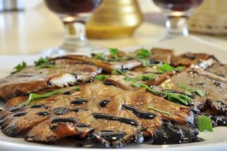 Ψητά μανιτάρια πλευρώτους με ρίγανη και σκόρδο