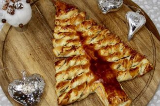 Χριστουγεννιάτικη συνταγή: Δέντρο από σφολιάτα