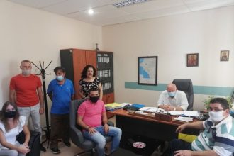 Συνάντηση με τον Διοικητή του Νοσοκομείου Πύργου και αντιπροσωπείας της Περιφερειακής Ομοσπονδίας ΑμεΑ Δυτ. Ελλάδας και Νοτίων Ιονίων νήσων