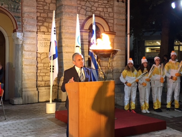 Από τα Καλάβρυτα, Καλό Ταξίδι, στην Ολυμπιακή Φλόγα