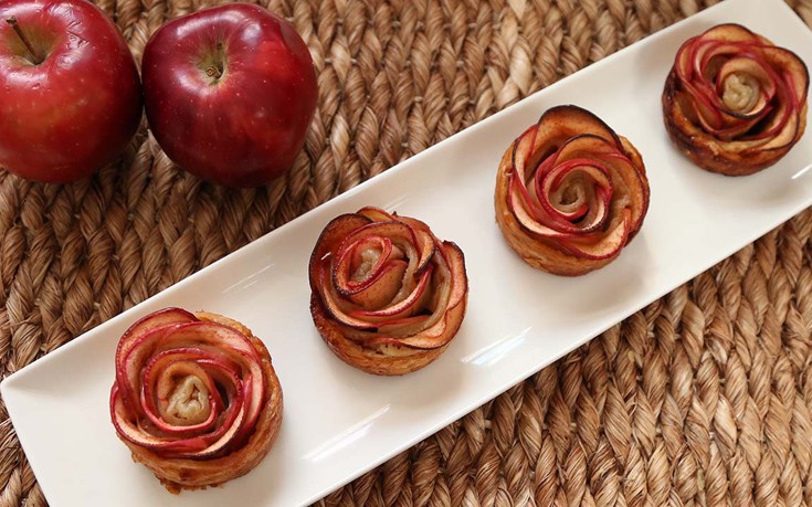 Γλυκό τριαντάφυλλα μήλου