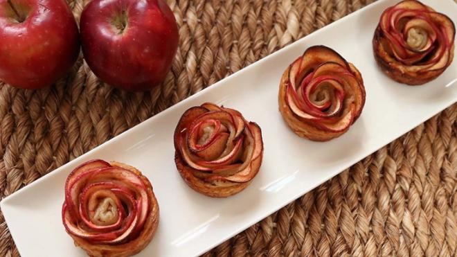 Γλυκό τριαντάφυλλα μήλου