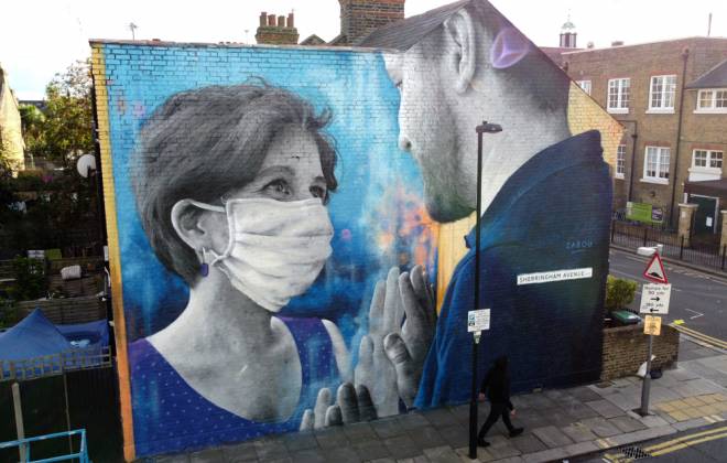 6ο Διεθνές Street Art Φεστιβάλ Πάτρας: Η δεύτερη τοιχογραφία στην οδό Μπουκαούρη