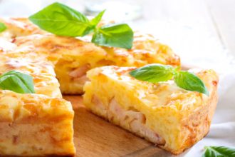 Συνταγή για ζαμπονοτυρόπιτα χωρίς φύλλο