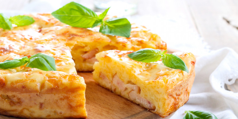 Συνταγή για ζαμπονοτυρόπιτα χωρίς φύλλο