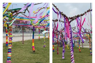 Καρναβαλικό "δάσος" στην Πάτρα!