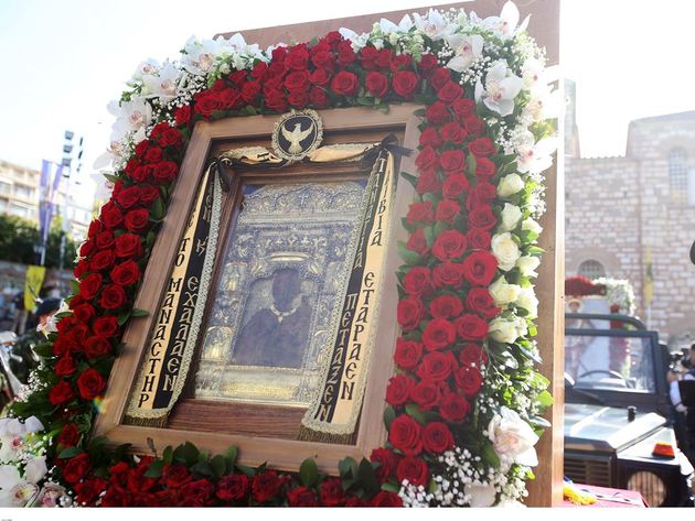 Η θαυματουργή εικόνα της Παναγίας Σουμελά στην Πάτρα