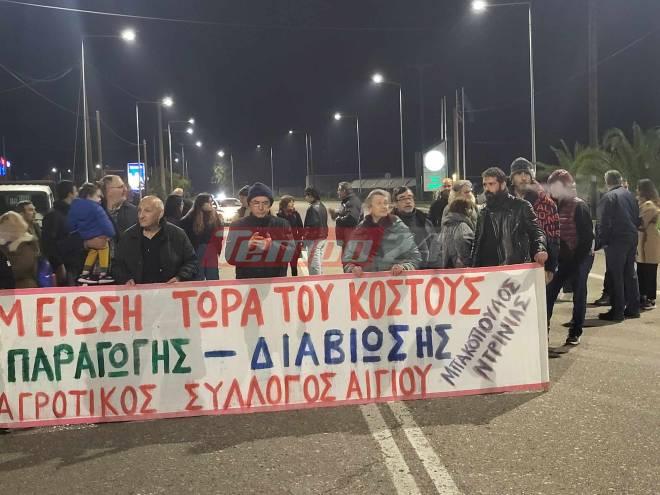 Δυναμική απάντηση από τους αγρότες της Αιγιάλειας - Κλείνουν την εθνική σήμερα - Νέες συνελεύσεις στην Αχαΐα