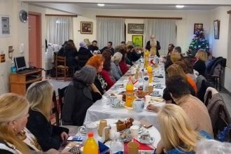 Κοπή πίτας Φιλοπτώχου ταμείου Ι.Ν. Αγίας Τριάδος Πατρών (ΦΩΤΟ)