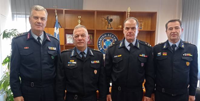 Εθιμοτυπική επίσκεψη στη Γενική Περιφερειακή Αστυνομική Διεύθυνση Δυτικής Ελλάδας και στη Διεύθυνση Αστυνομίας Αχαΐας