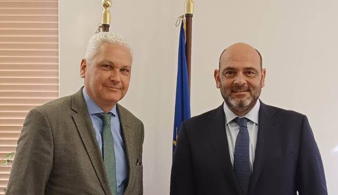 Στον Υφυπουργό Πολιτισμού για το Πατρινό Καρναβάλι ο Φωκίων Ζαΐμης