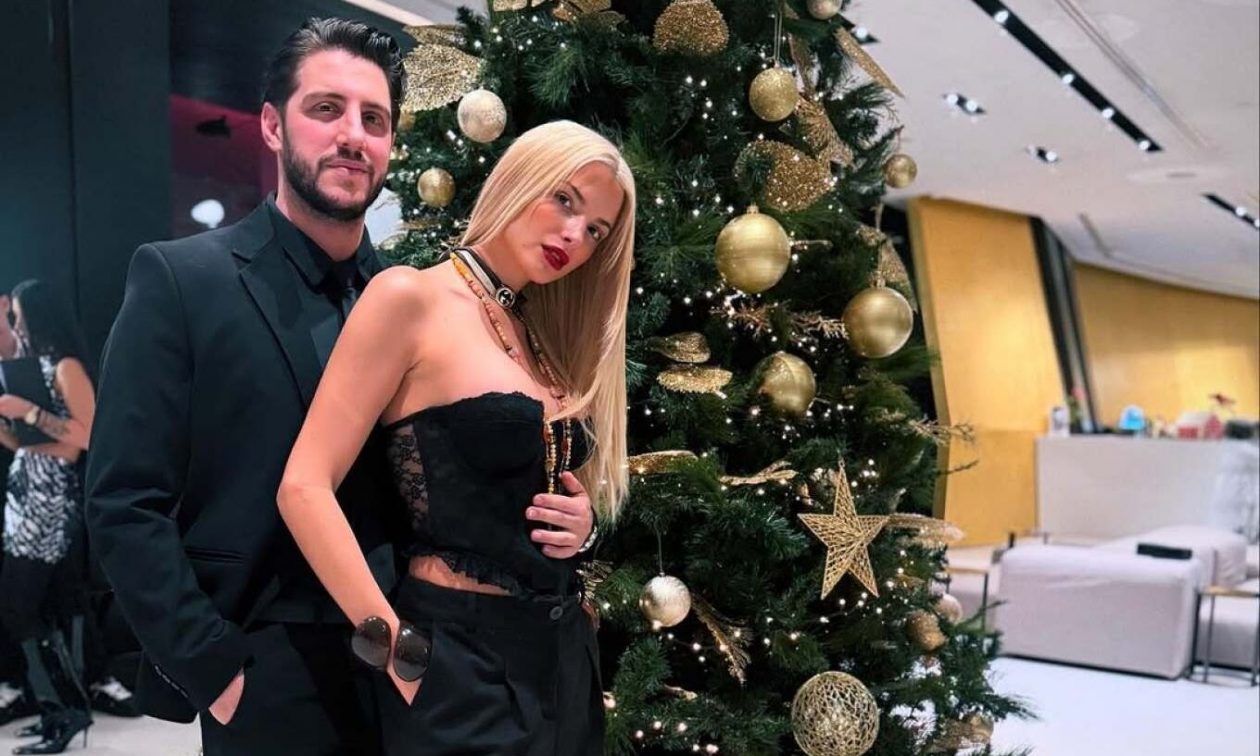 Κατερίνα Λιόλιου: Οι ευχές για το 2025 στην αγκαλιά του συντρόφου της