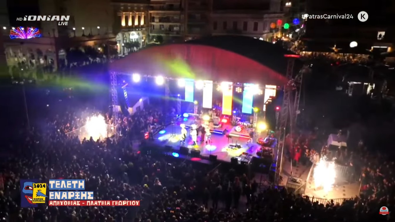 Η τελετή έναρξης του Πατρινού Καρναβαλιού στο IONIAN TV