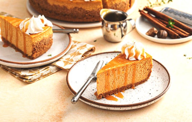 Cheesecake κολοκύθας