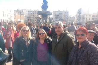Η Ομοσπονδία Γονέων στη μεγάλη συγκέντρωση για τα Τέμπη στην Πάτρα