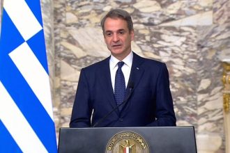 Μητσοτάκης από Κάιρο: Εκτιμούμε τη συνεισφορά της Αιγύπτου σε σχέση με τη Λιβύη