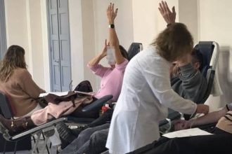 Εθελοντική αιμοδοσία από τα Σωματεία Εργαζομένων του Δήμου Πατρέων με τον σύλλογο ΑΣΠΠΑΜΑ