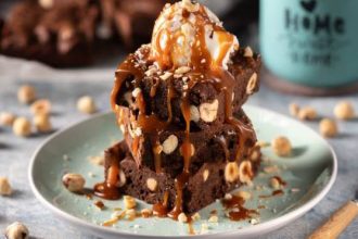 Brownies με φουντούκια