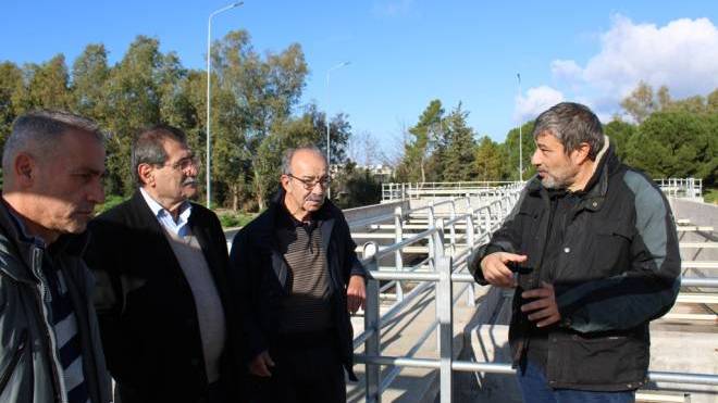 Το νέο έργο επέκτασης της γραμμής επεξεργασίας λυμάτων στο βιολογικό επισκέφθηκε ο Δήμαρχος Πατρέων