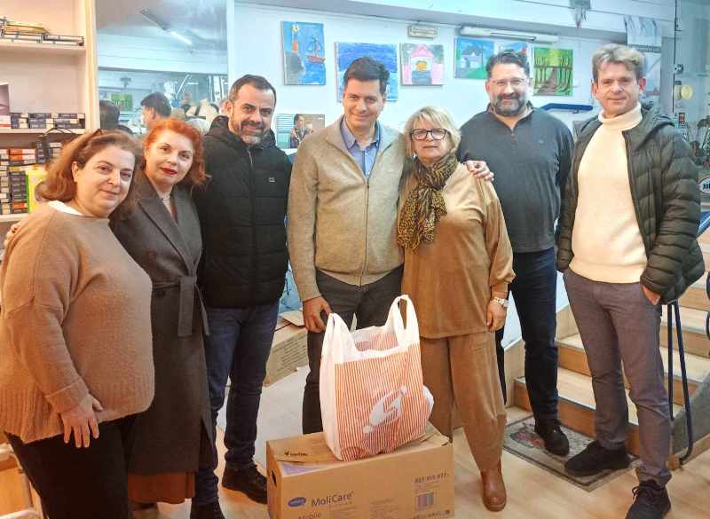 Σε δέκα κοινωνικές δομές και ιδρύματα της Πάτρας το σπιράλ