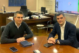 Ανδρέας Tσώκος: Συνάντηση με τον Υφυπουργό Οικονομίας Χρήστο Δήμα