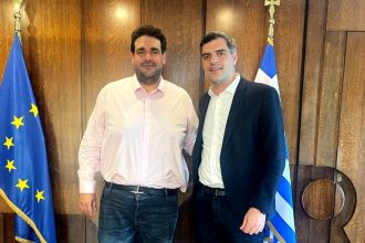 Με τον Υπουργό Εσωτερικών Θοδωρή Λιβάνιο συναντήθηκε ο πολιτευτής ΝΔ Αχαΐας Ανδρέας Τσώκος