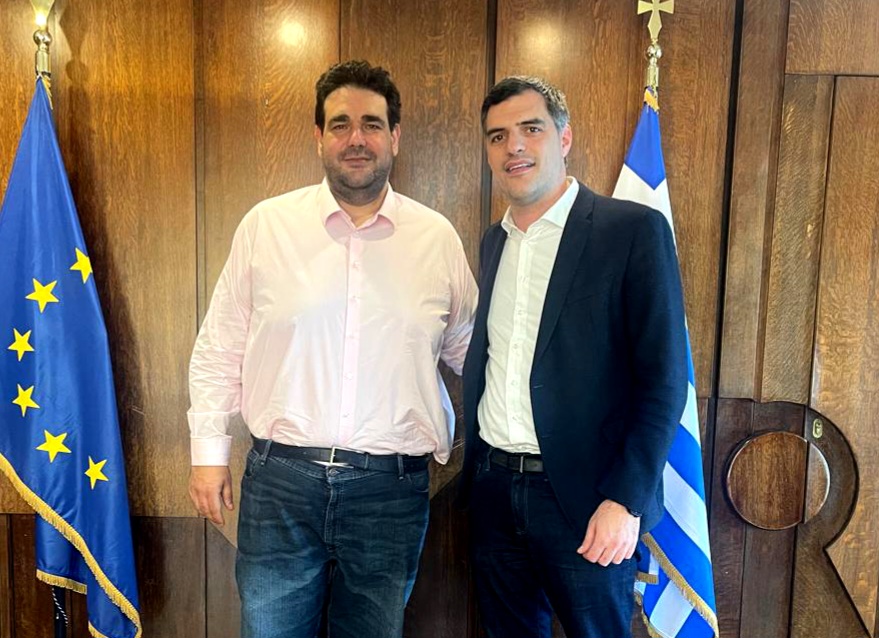 Με τον Υπουργό Εσωτερικών Θοδωρή Λιβάνιο συναντήθηκε ο πολιτευτής ΝΔ Αχαΐας Ανδρέας Τσώκος
