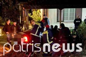 Ηλεία: Διασωληνωμένος ο οδηγός του αυτοκινήτου που μπούκαρε σε αυλή σπιτιού