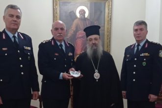 Επίσκεψη του Γενικού Επιθεωρητή Αστυνομίας Νοτίου Ελλάδας Αντιστράτηγου Παναγιώτη Πούπουζα στην Πάτρα