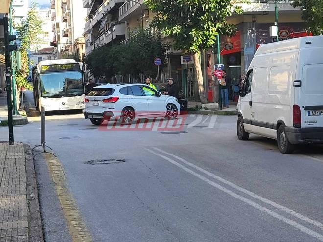 Πάτρα: Τροχαίο στην Κανακάρη - ΦΩΤΟ