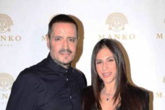 Ανθή Βούλγαρη: Βραδινή έξοδος με τον σύζυγο της λίγο πριν γεννήσει