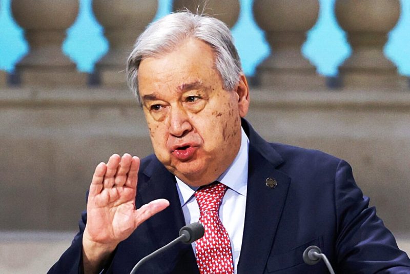 Σουδάν: Ο γ.γ. του ΟΗΕ Γκουτέρες ζήτησε να «σταματήσει η εισροή των όπλων»