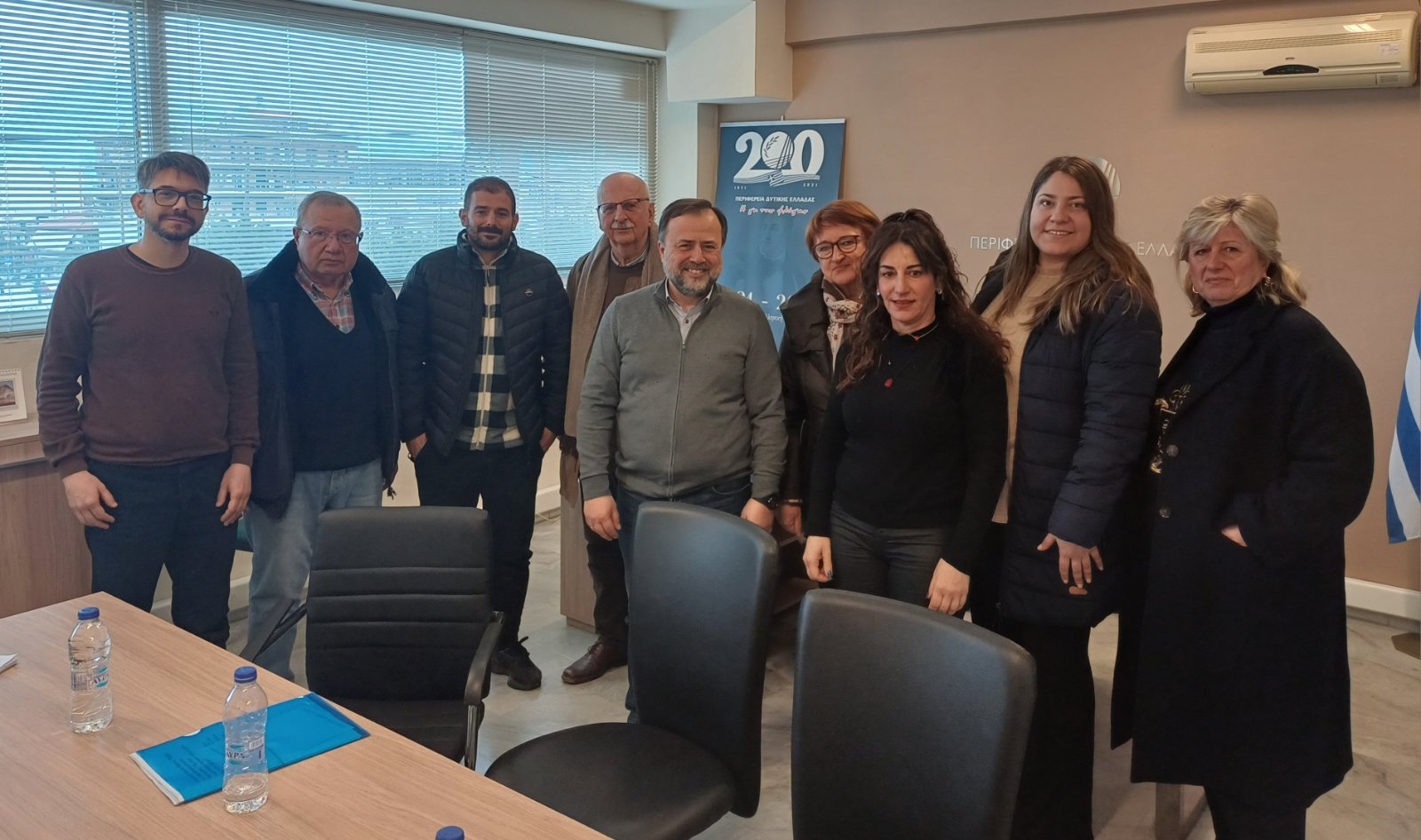 Πάτρα: Συνάντηση με Μπλέτσα για το Αιολικό Πάρκο στον Πατραϊκό