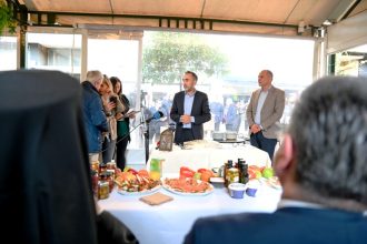 Ο Θ. Λουλούδης στην εκδήλωση κοπής πίτας της Λέσχης Αρχιμαγείρων Πελοποννήσου και Δυτικής Ελλάδας