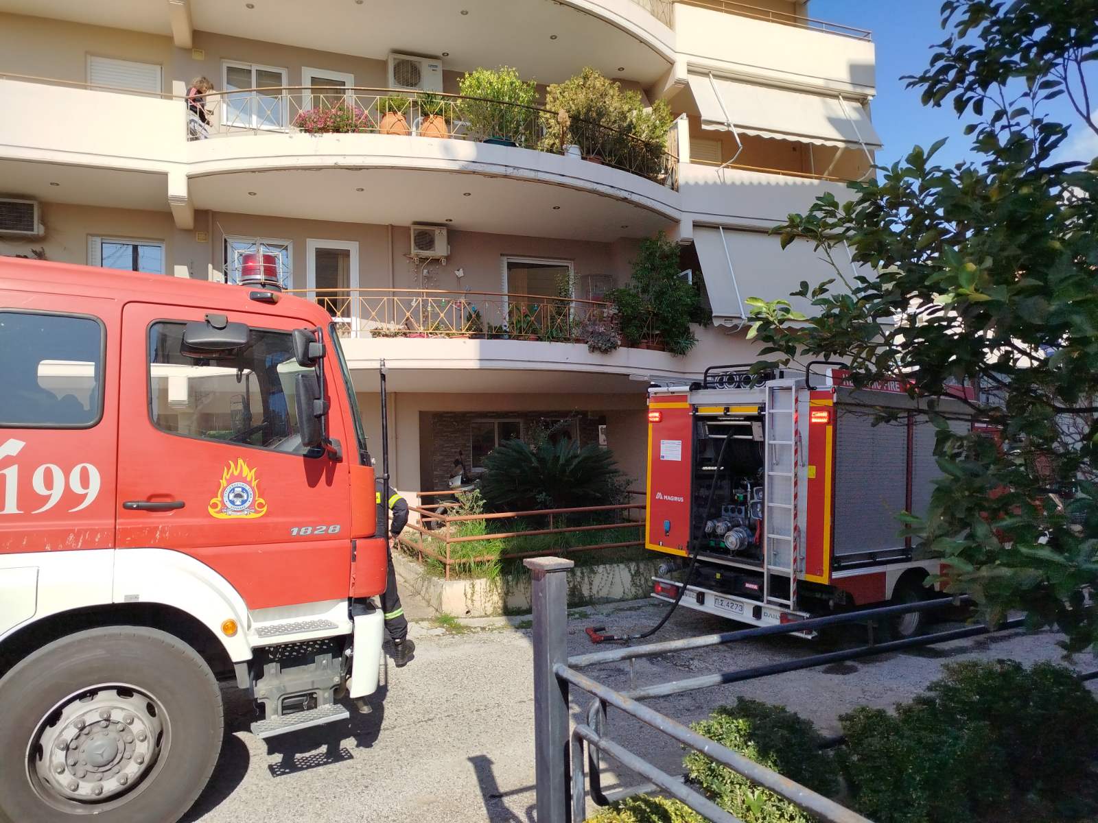 Δυτ. Ελλάδα: Φωτιά σε διαμέρισμα - Γυναίκα στο νοσοκομείο