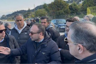 Ο Θέμης Μπάκας στο πλευρό των κατοίκων των Τσουκαλεΐκων