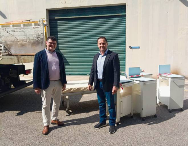 Δωρεά νοσοκομειακών κρεβατιών για το νέο Κ.Η.Φ.Η. του Δήμου Ζαχάρως από το Νοσοκομείο Πύργου