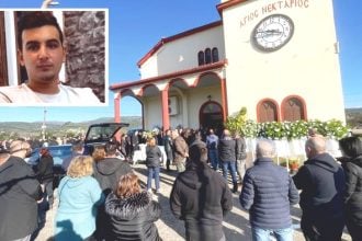 Δυτ. Ελλάδα: Σπαραγμός στο τελευταίο αντίο του 28χρονου Λάμπρου που σκοτώθηκε σε τροχαίο