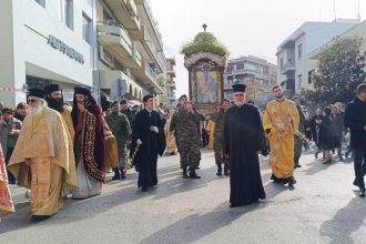 Ο Πύργος γιορτάζει σήμερα τον Προστάτη του Άγιο Χαράλαμπο