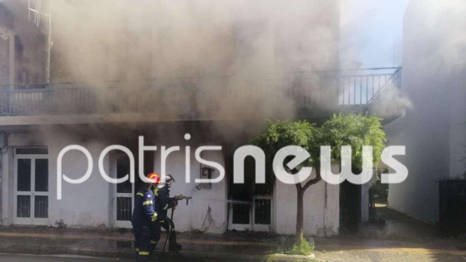 Πύρινος εφιάλτης στη Γαστούνη: Διώροφη κατοικία καταστράφηκε ολοσχερώς (ΦΩΤΟ)