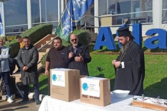 Ο αν. Περιφερειάρχης Χ. Μπονάνος παρέδωσε απινιδωτή στον αθλητικό σύλλογο «Άτλαντα»