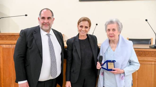 Η Κατερίνα Σολωμού στην εκδήλωση των εμπόρων