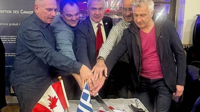 Την πίτα του έκοψε ο Ελληνο - Καναδικός Όμιλος Πατρών