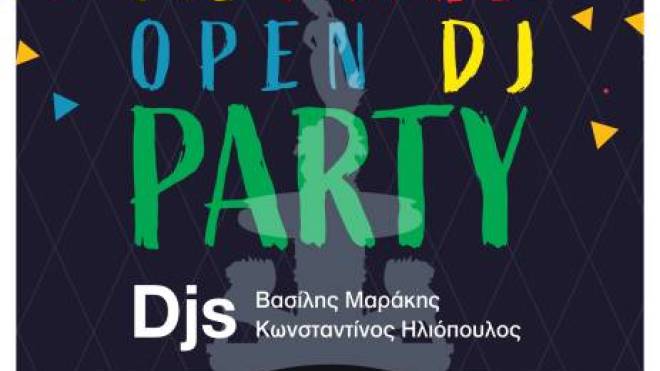 «PRE PARADE OPEN DJ PARTY», στην πλατεία Γεωργίου