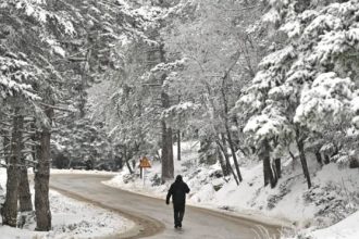 Σήμερα η πιο κρύα μέρα της κακοκαιρίας Coral - Έρχονται βροχές από Δευτέρα