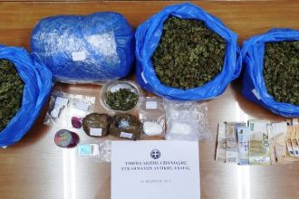 Κάτω Αχαΐα: Προφυλακίστηκε ο 23χρονος διακινητής που συνελήφθη με μεγάλες ποσότητες χασίς και κοκαΐνης