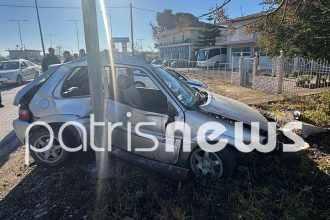 Σοβαρό τροχαίο στον Πύργο – Σε κρίσιμη κατάσταση ο οδηγός ΒΙΝΤΕΟ