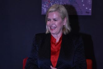 Η Αντιπεριφερειάρχης, Γεωργία Ντάτσικα, στην εκδήλωση "Άθλοι Γυναικών"