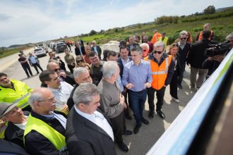 Χρ. Δήμας για Πατρών - Πύργου: Αποτελεί προτεραιότητα η ασφάλεια των μετακινήσεων