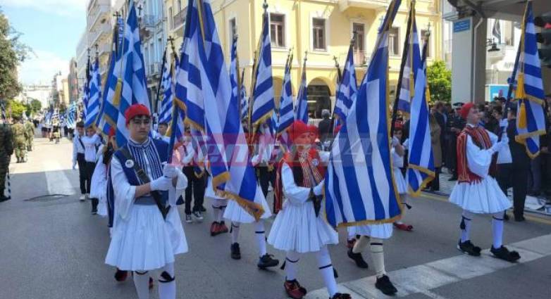 Πάτρα - 25η Μαρτίου: Στις 12 το μεσημέρι η παρέλαση στην Αγίου Ανδρέου - ΑΝΑΛΥΤΙΚΑ το πρόγραμμα